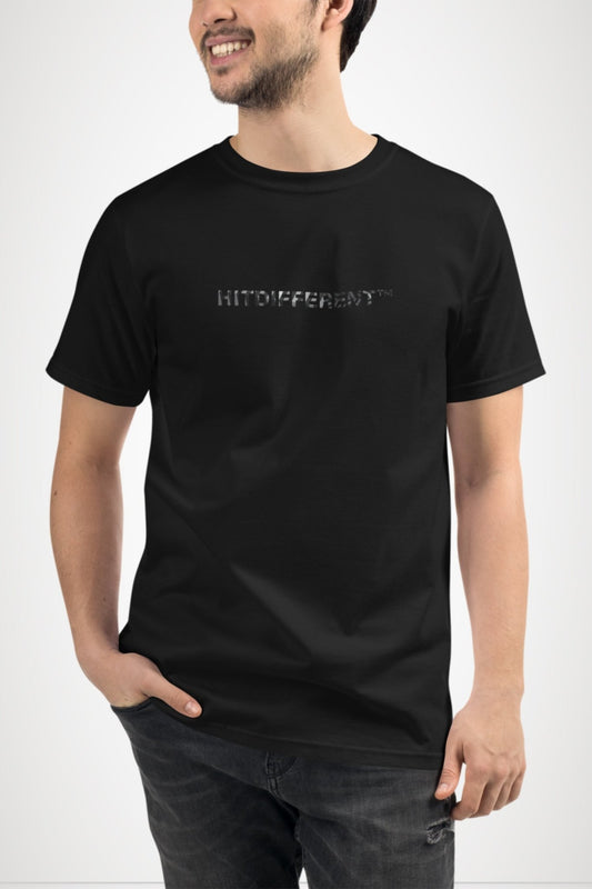 HIDI Matrix Eco t-shirt in Black Shirts & Tops HITDIFFERENT