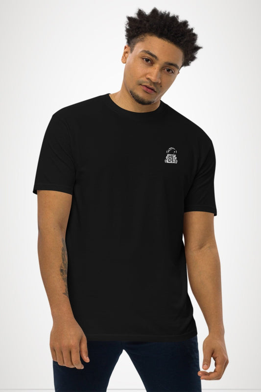 Spaceman premium heavyweight t-shirt in Black Shirts & Tops HITDIFFERENT